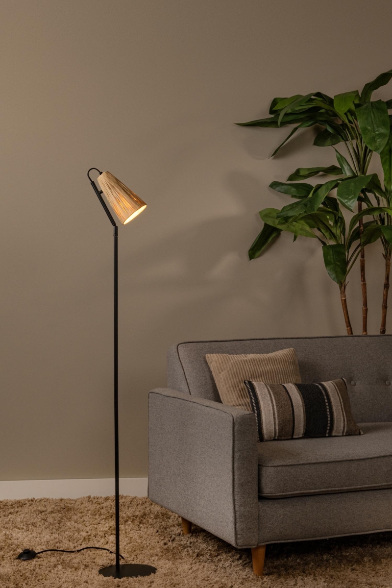 Lucide BENSEN - Stojacia lampa - 1xE14 - Natural